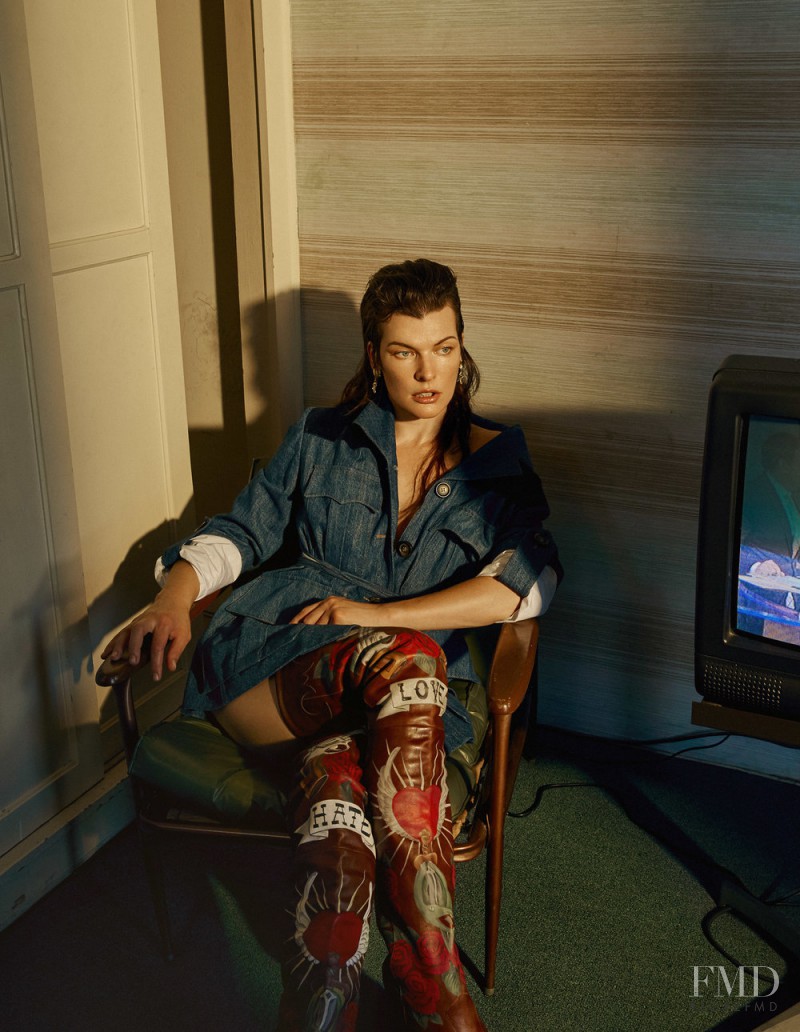 Milla Jovovich featured in Milla Jovovich, October 2016