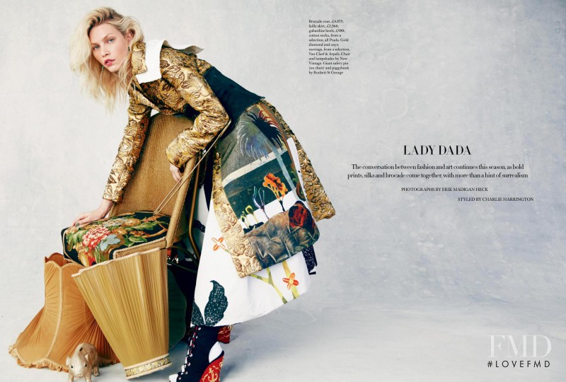 Aline Weber featured in Lady Dada, November 2016