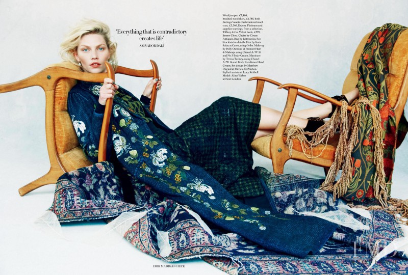 Aline Weber featured in Lady Dada, November 2016