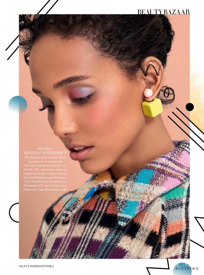 Cora Emmanuel featured in The Art of Make-up, November 2016