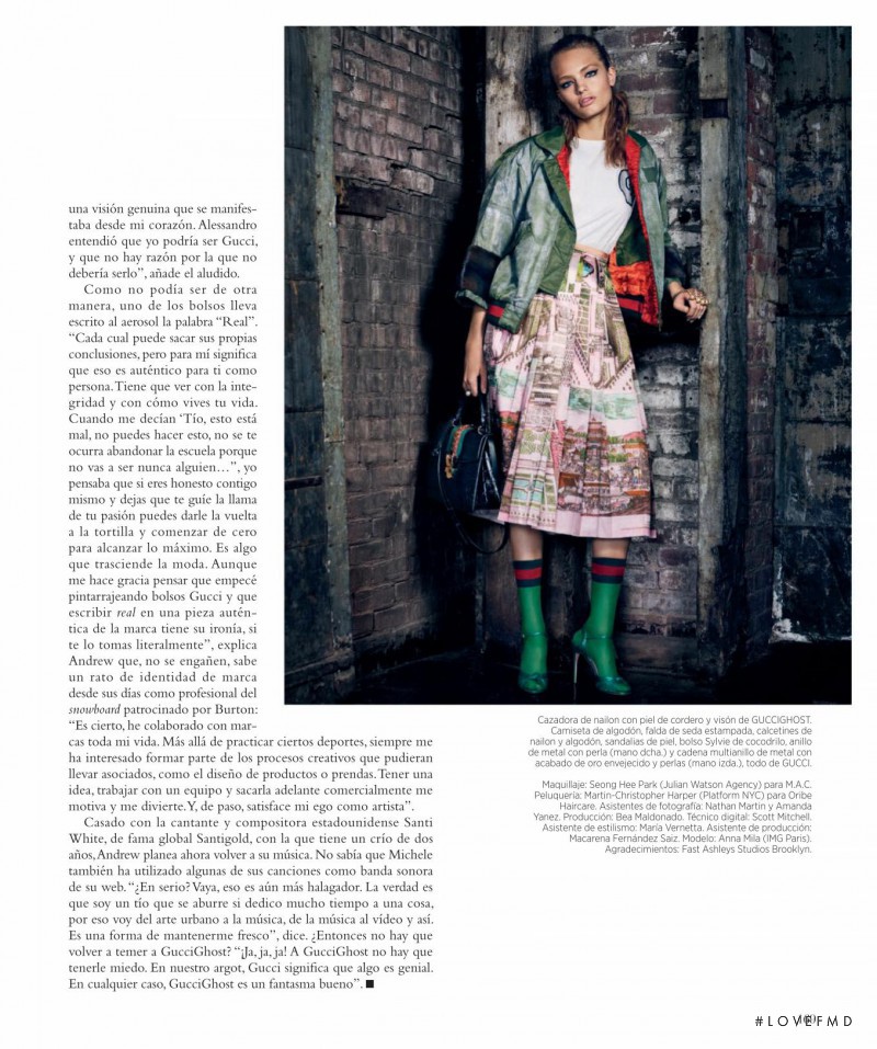 Anna Mila Guyenz featured in Anna Mila, October 2016