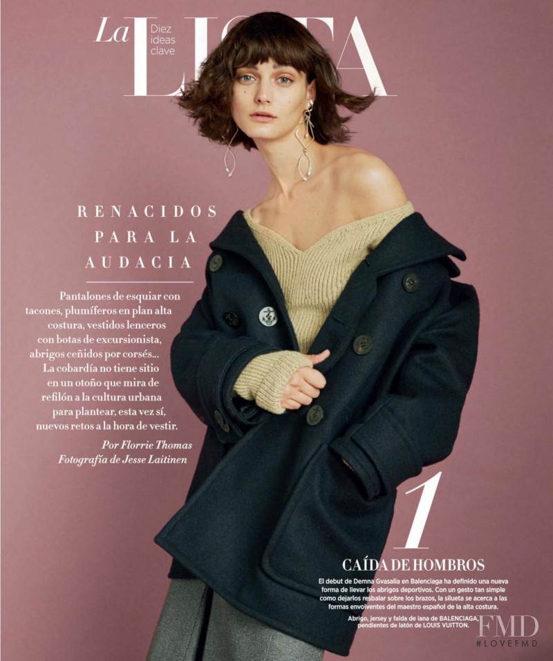 Ksenia Nazarenko featured in La Lista, October 2016