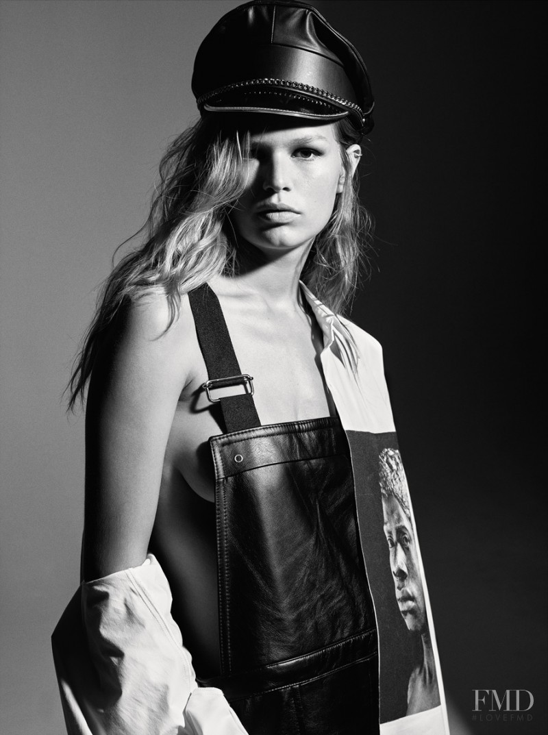 Anna Ewers featured in Wearing Your Art On Your Sleeve, September 2016
