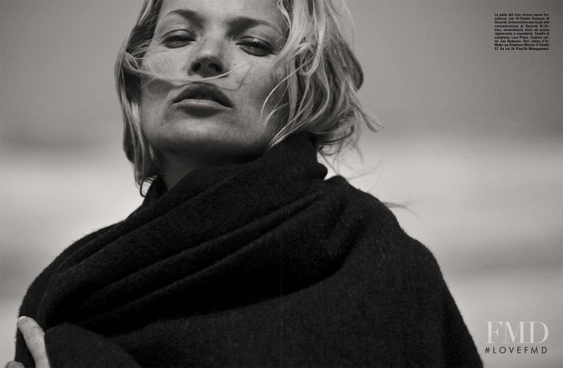 Kate Moss featured in Beauty, October 2016
