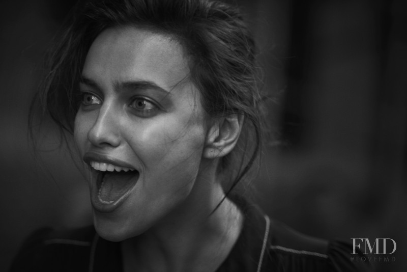 Irina Shayk featured in Peter Lindbergh, October 2016