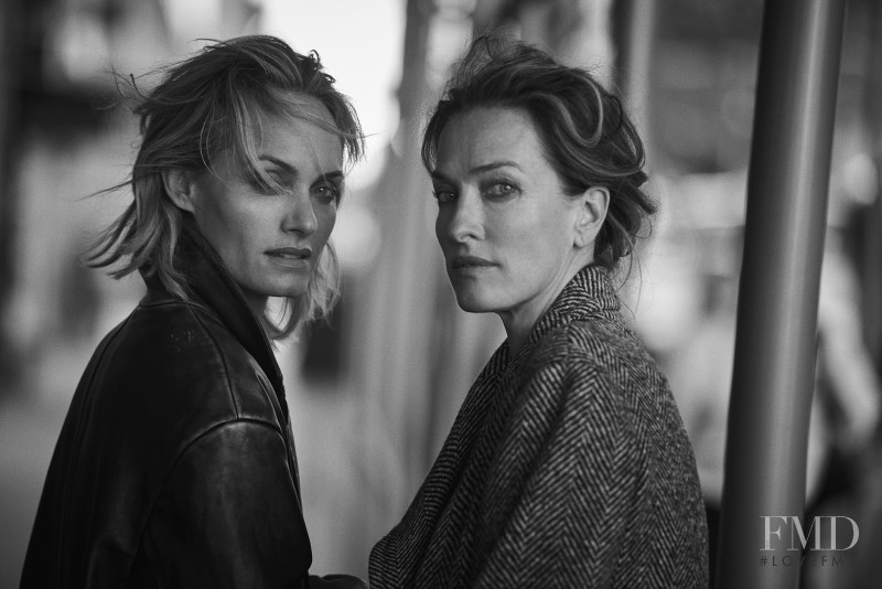 Amber Valletta featured in Peter Lindbergh, October 2016