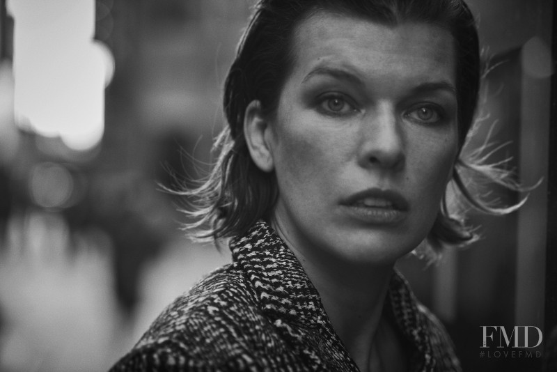Milla Jovovich featured in Peter Lindbergh, October 2016