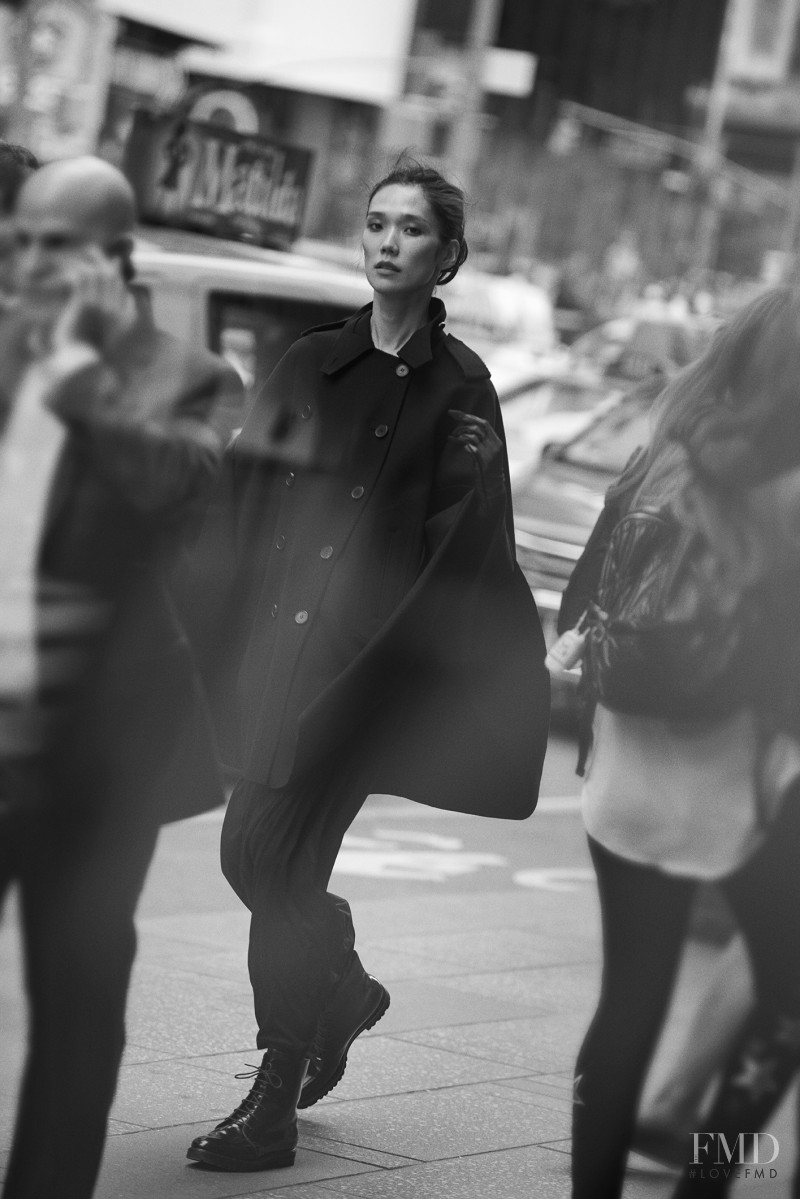 Ming Xi featured in Peter Lindbergh, October 2016