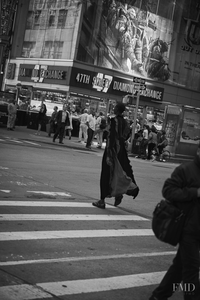 Alek Wek featured in Peter Lindbergh, October 2016