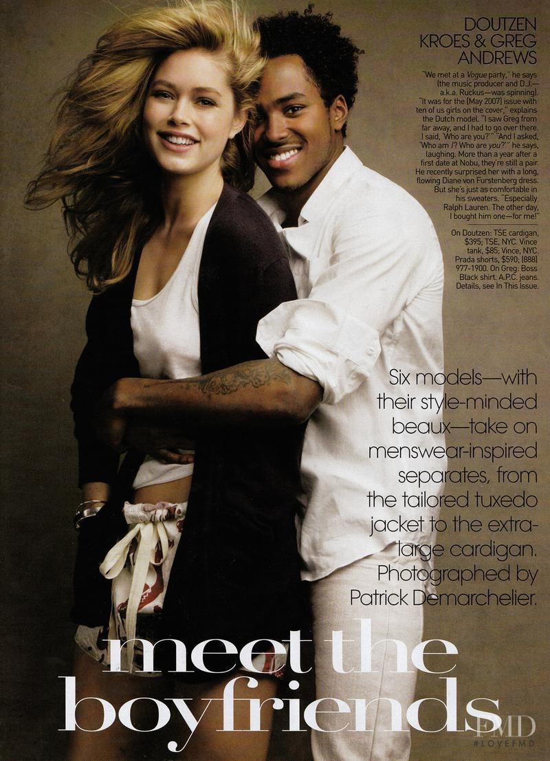 Doutzen Kroes featured in Meet the Boyfriends, May 2009