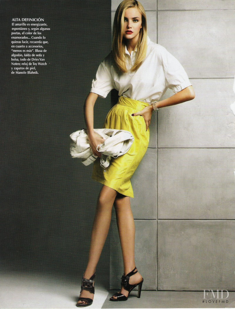 Caroline Trentini featured in City Glam, August 2007