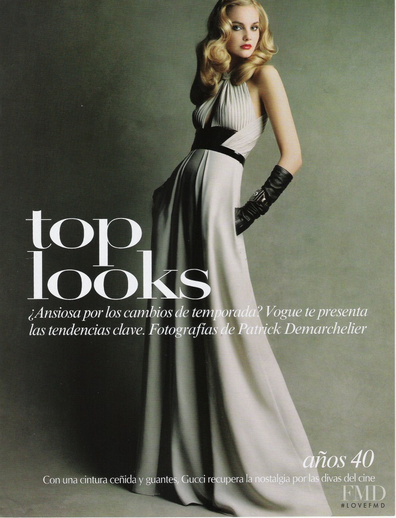 Caroline Trentini featured in Top Looks, September 2007