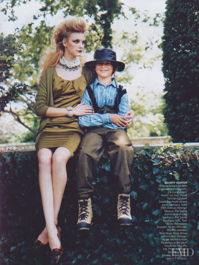 Caroline Trentini featured in Say It With Diamonds, September 2004