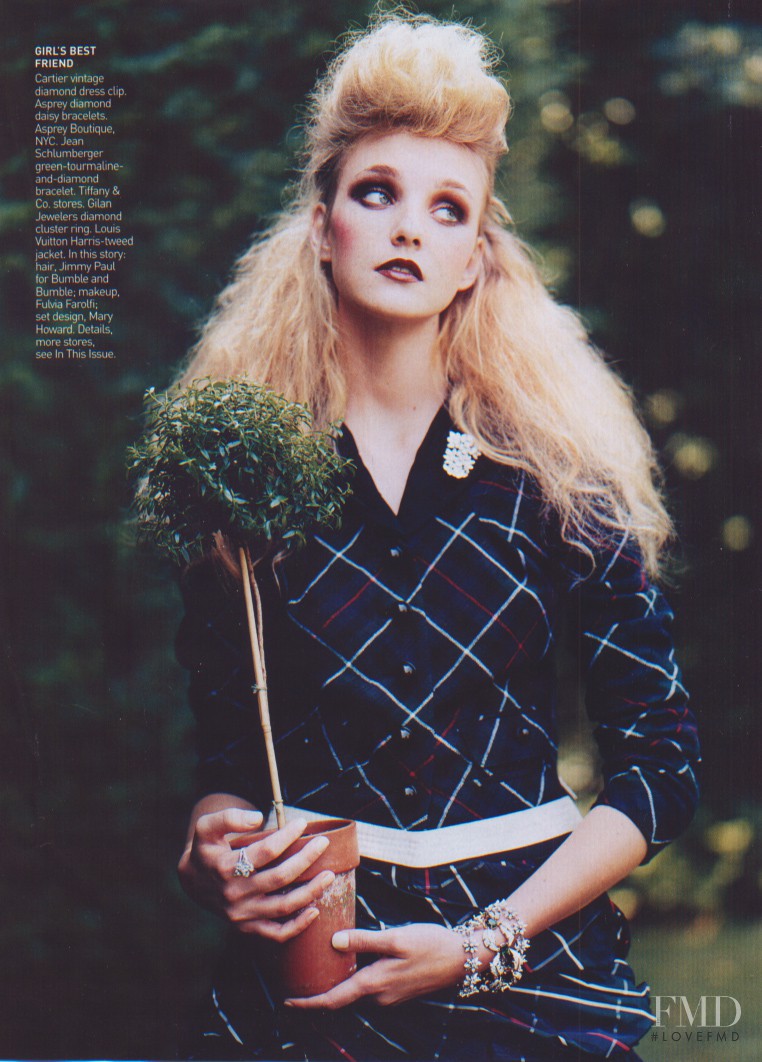 Caroline Trentini featured in Say It With Diamonds, September 2004