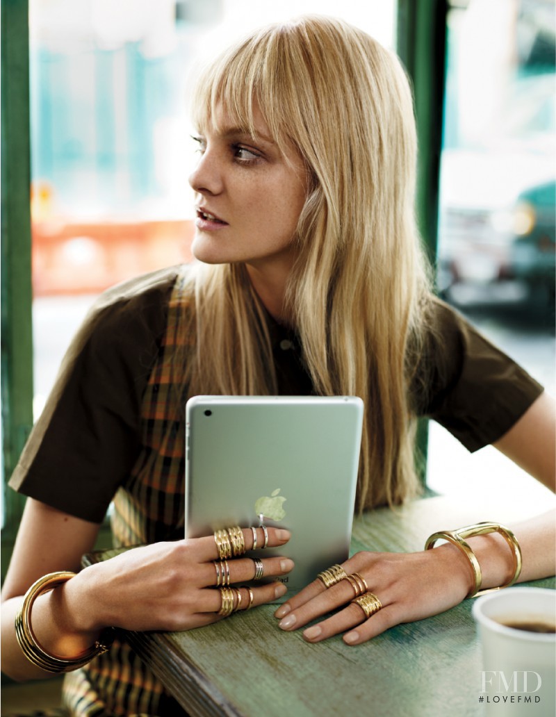 Caroline Trentini featured in Vogue Index: Digital Masters, February 2011