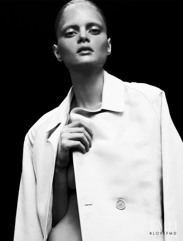 Nathalia Oliveira featured in White Suit, June 2011