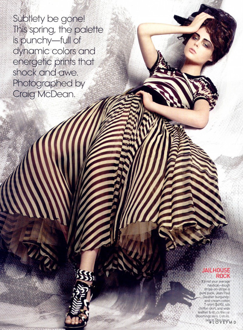 Coco Rocha featured in High Definition, March 2008