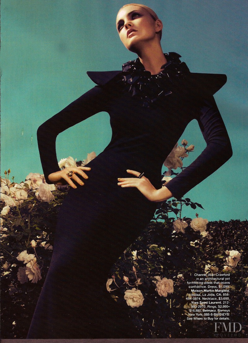 Caroline Trentini featured in The New Shapes, March 2008