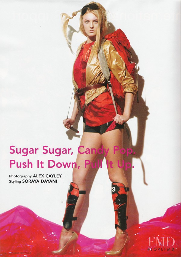 Caroline Trentini featured in Sugar Sugar, Candy, Pop. Push It Down, Pull It Up., July 2007