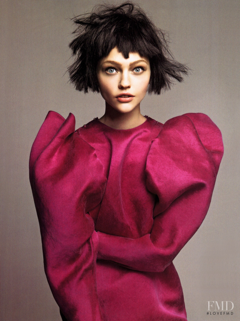 Sasha Pivovarova featured in Vogue Point of View - Cloud Atlas, July 2007