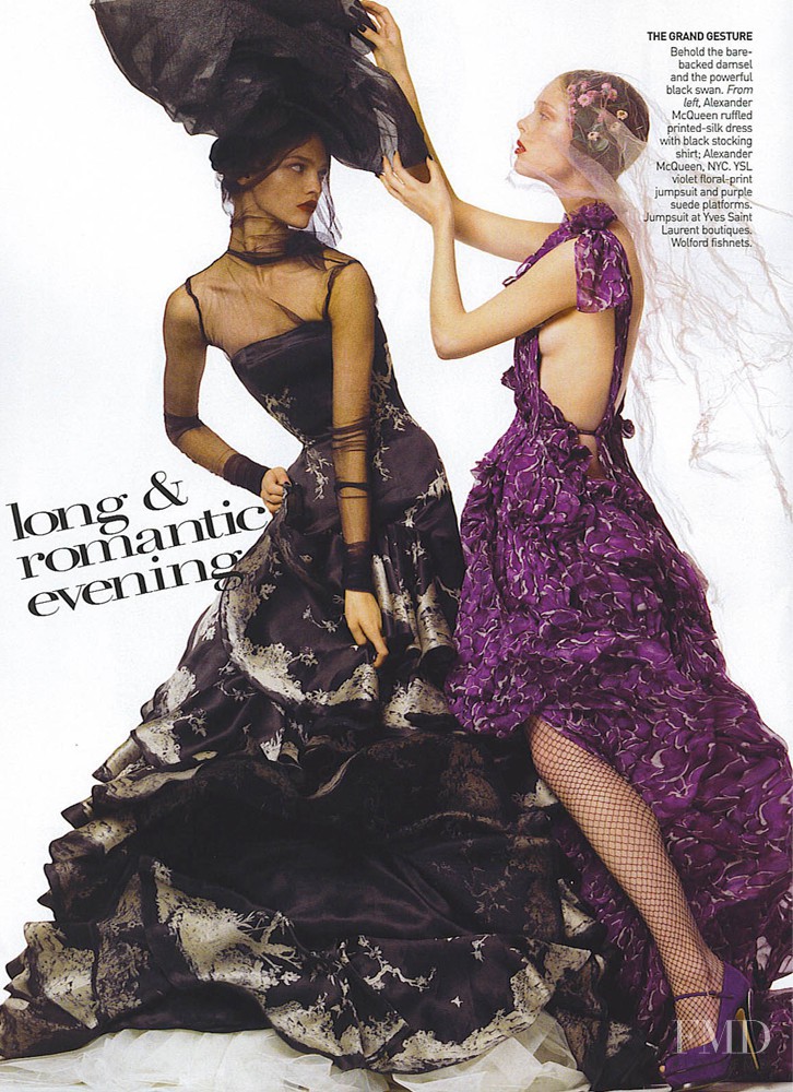 Coco Rocha featured in Tends, January 2007