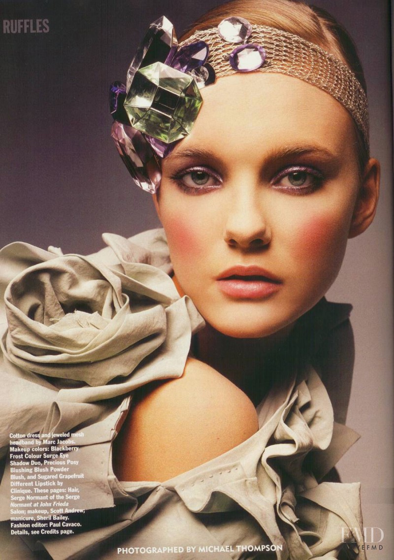 Caroline Trentini featured in Fresh Air, January 2007