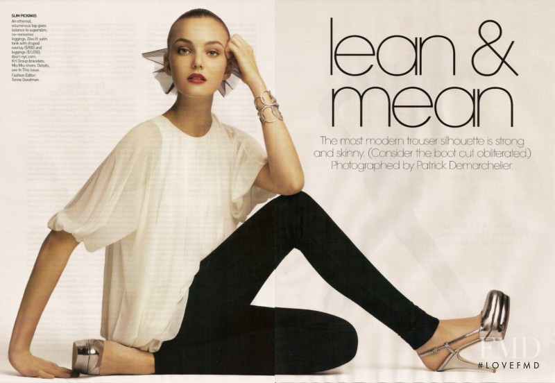 Caroline Trentini featured in Lean , February 2007