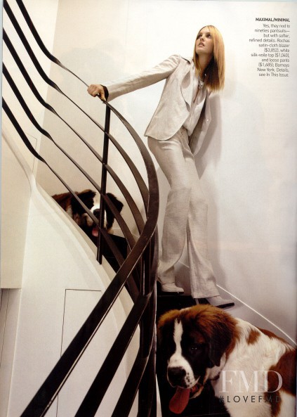 Caroline Trentini featured in Who Wears the Pants?, January 2006