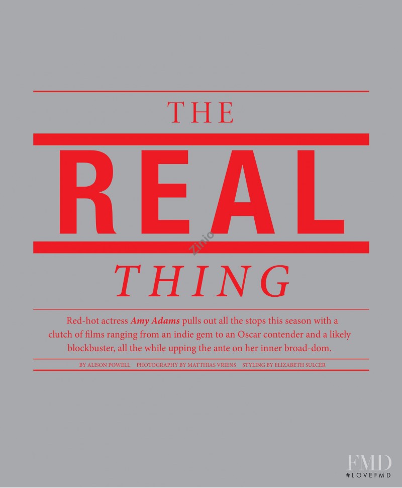 The Real Thing, February 2009