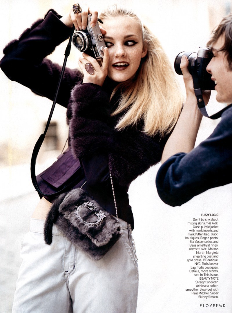 Caroline Trentini featured in Play Rough, October 2004