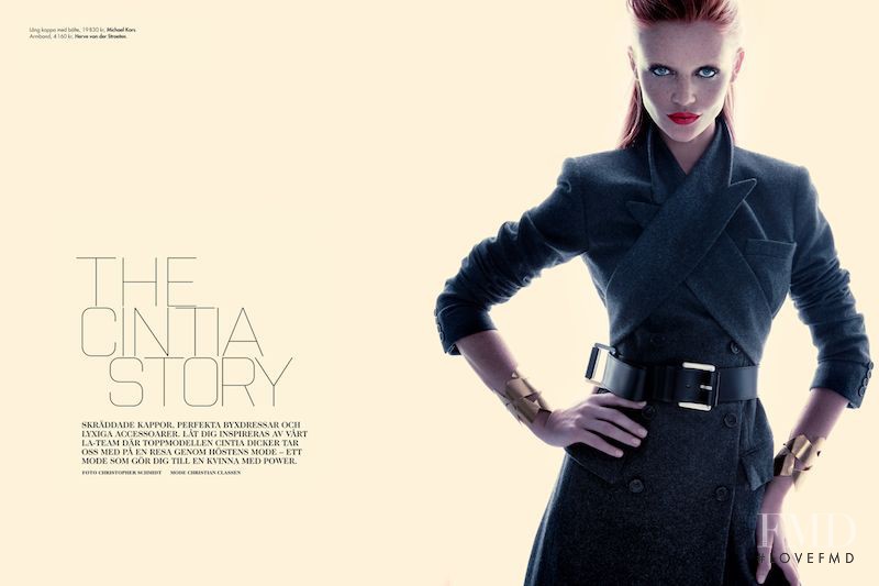 Cintia Dicker featured in The Cintia Story, September 2012