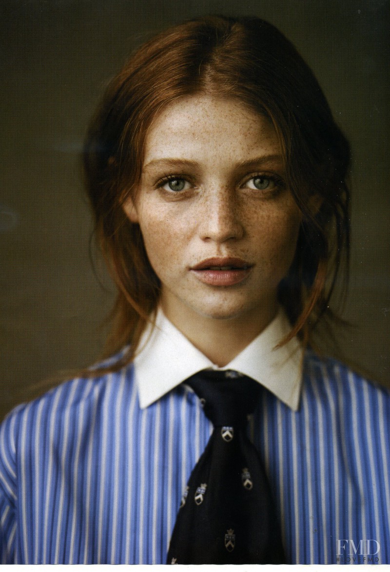 Cintia Dicker featured in Qualcosa Di Prep, January 2011