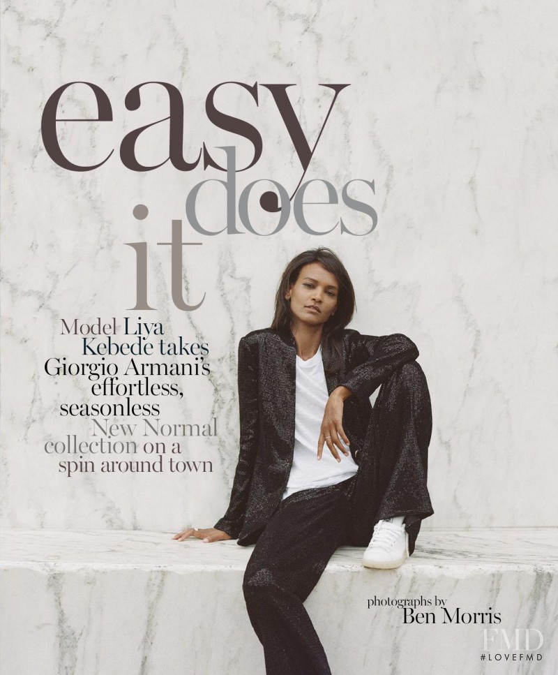 Liya Kebede featured in Easy does it, November 2016