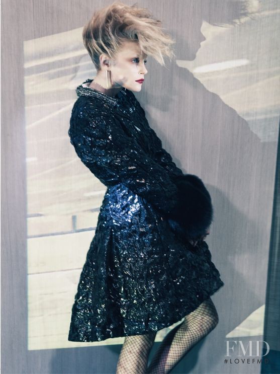 Jessica Stam featured in An Individual Vision, November 2010