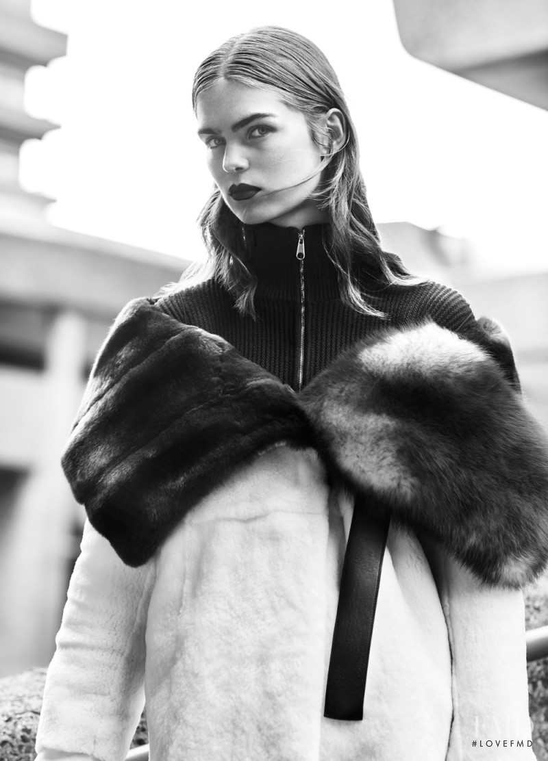 Sandra Schmidt featured in Dior, September 2016