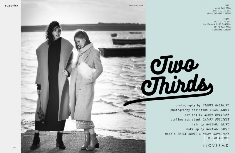 Daisy Boote featured in Two Thirds, February 2016