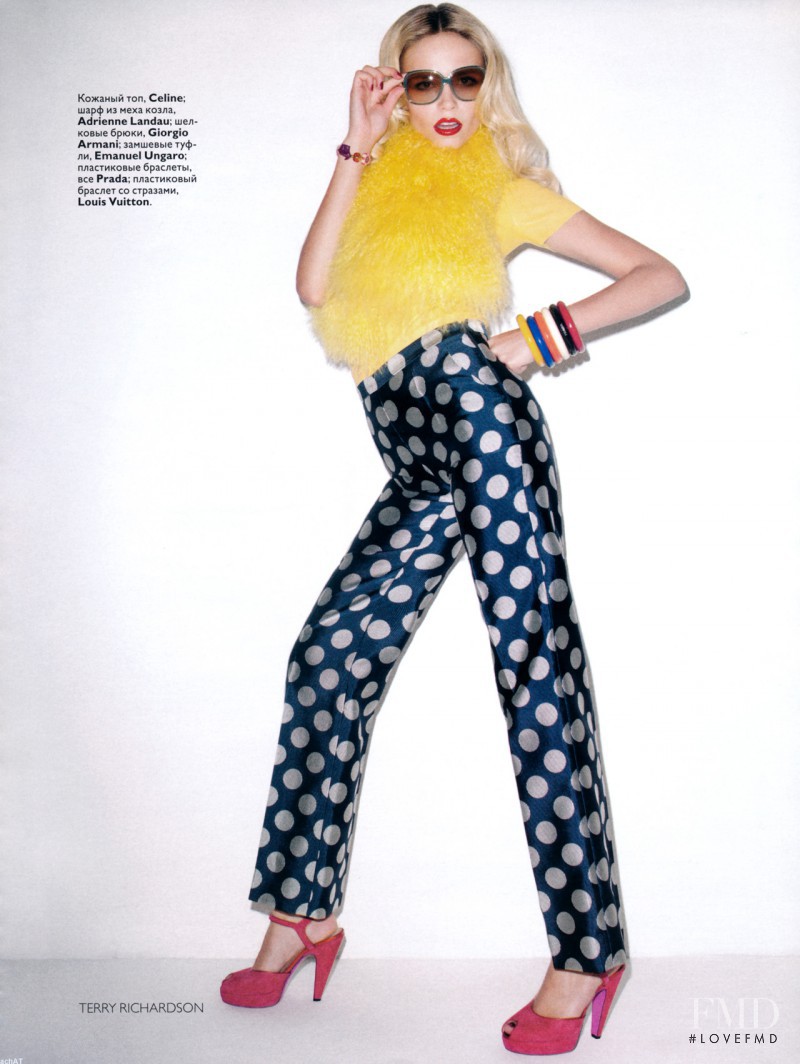 Natasha Poly featured in The Brightest, October 2010
