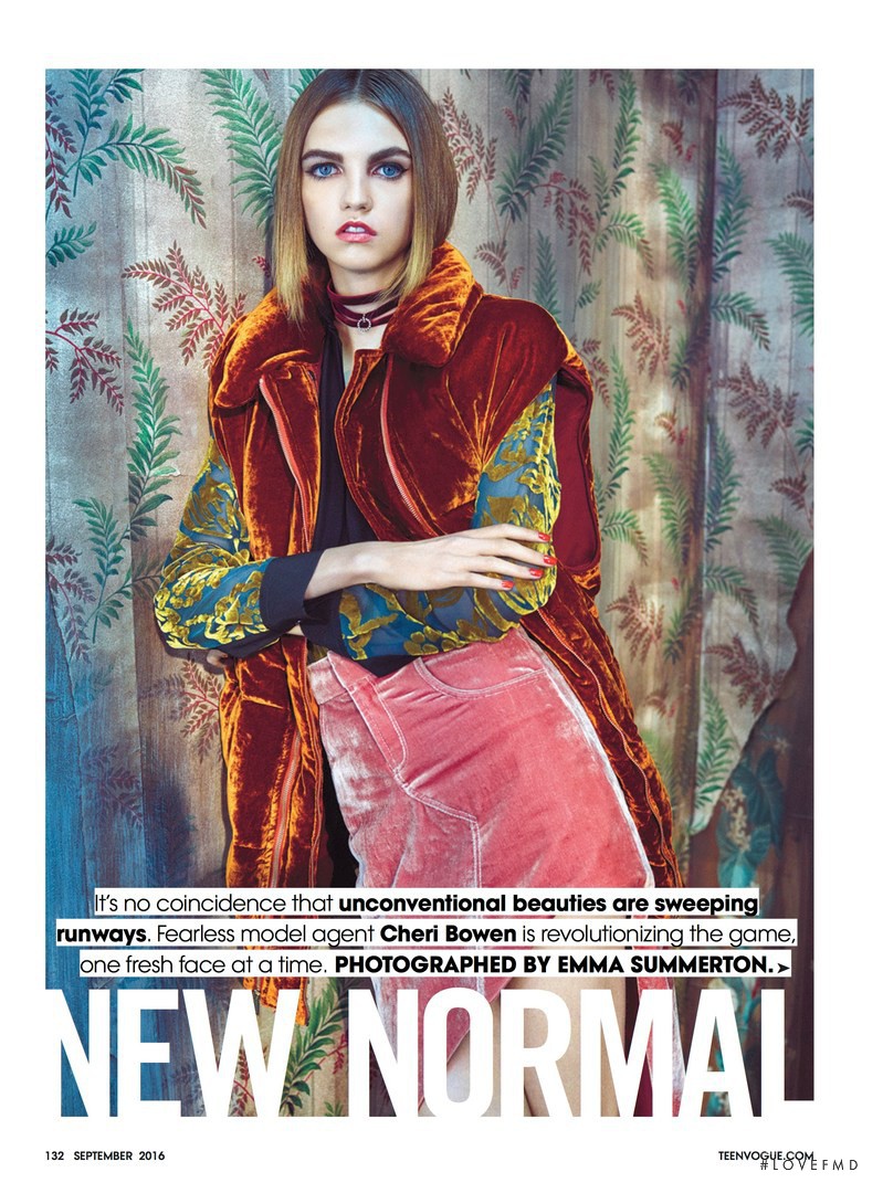 Molly Bair featured in New Normal, September 2016
