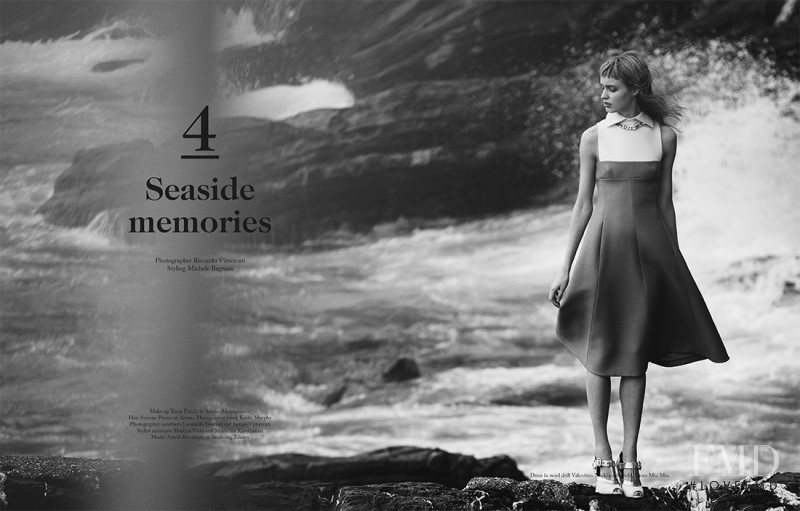 Astrid Rönnborn featured in Seaside memories, April 2014