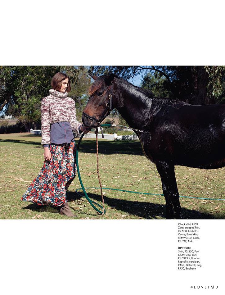 Jordan van der Vyver featured in Home Sweet Homestead, July 2014