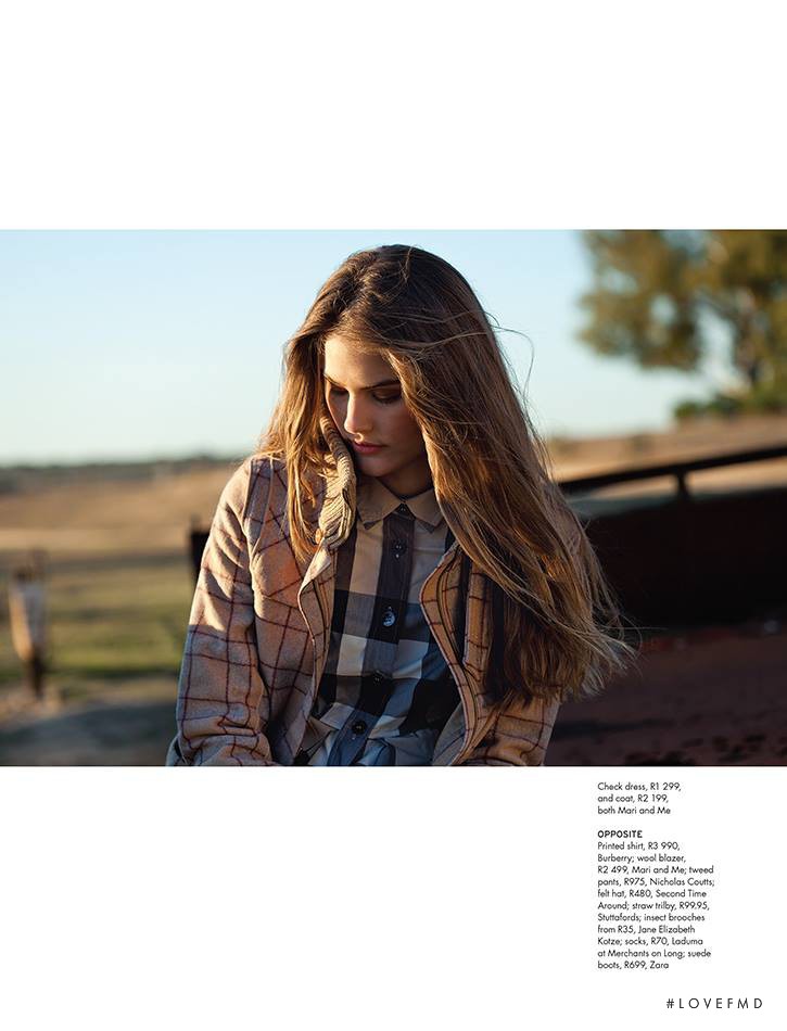 Jordan van der Vyver featured in Home Sweet Homestead, July 2014