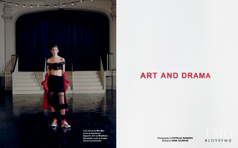 Zoe Huxford featured in Art and Drama, February 2015