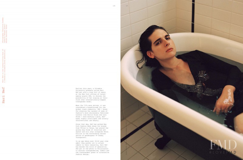 Hari Nef featured in Hari Nef, October 2015