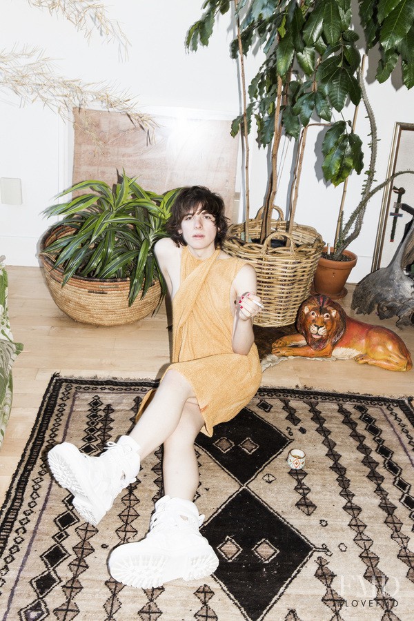 Hari Nef featured in Hari Nef, April 2015