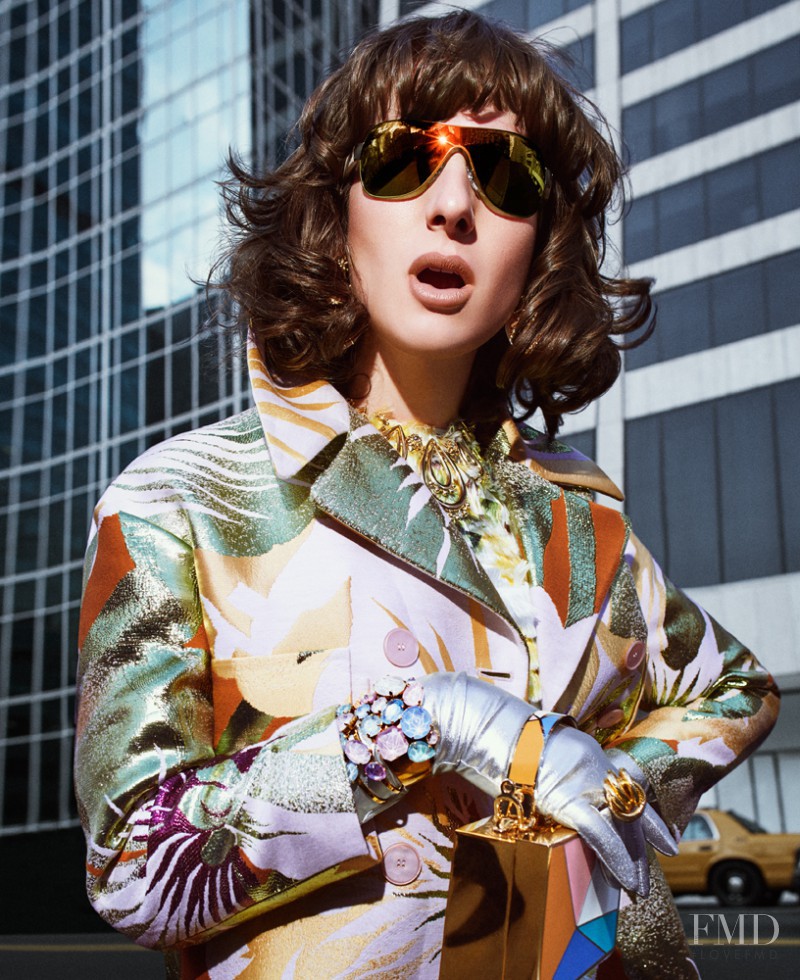Hari Nef featured in Throwing Shade, March 2016