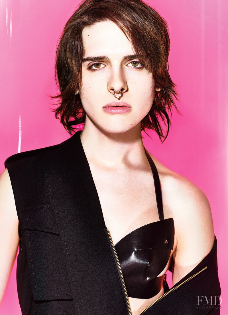 Hari Nef featured in Manga Punks, February 2015