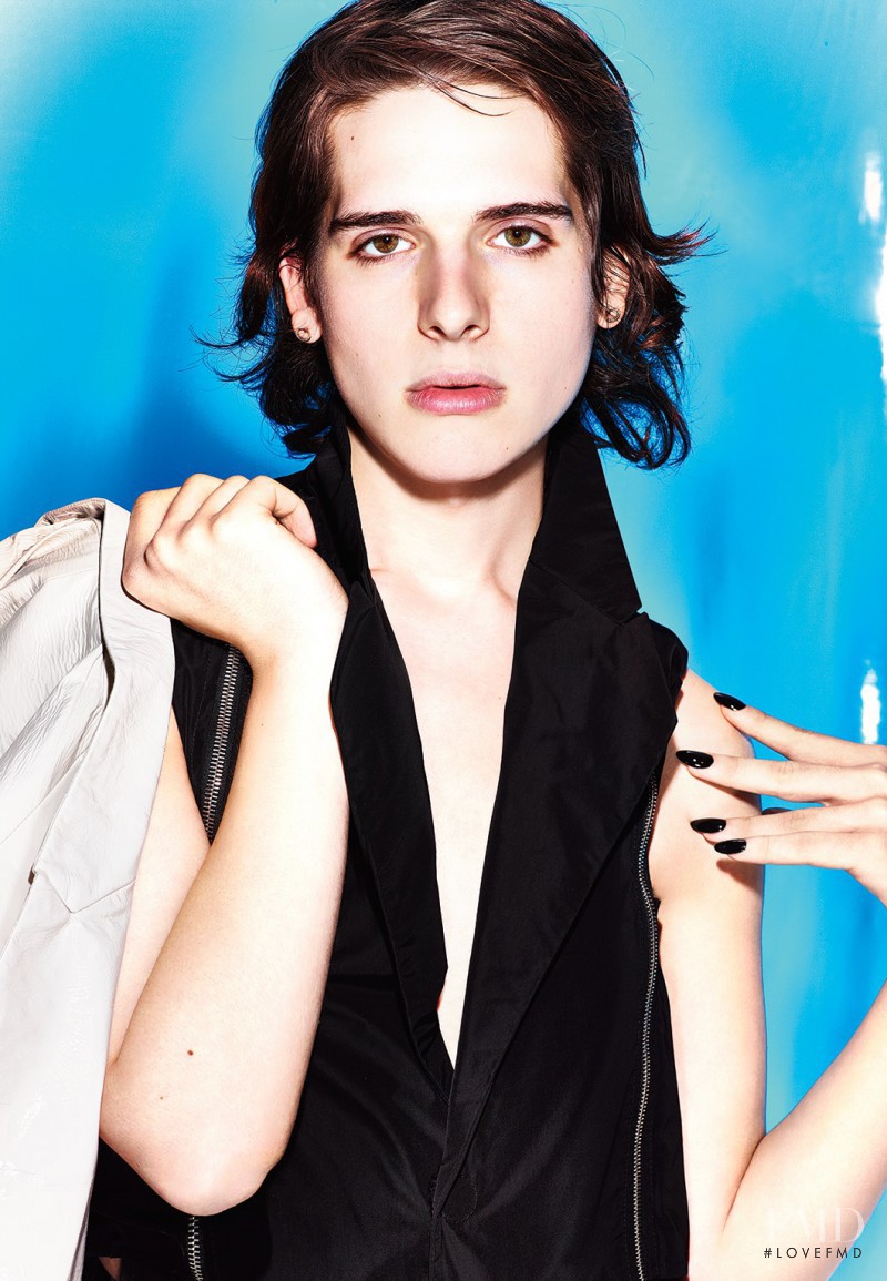 Hari Nef featured in Manga Punks, February 2015