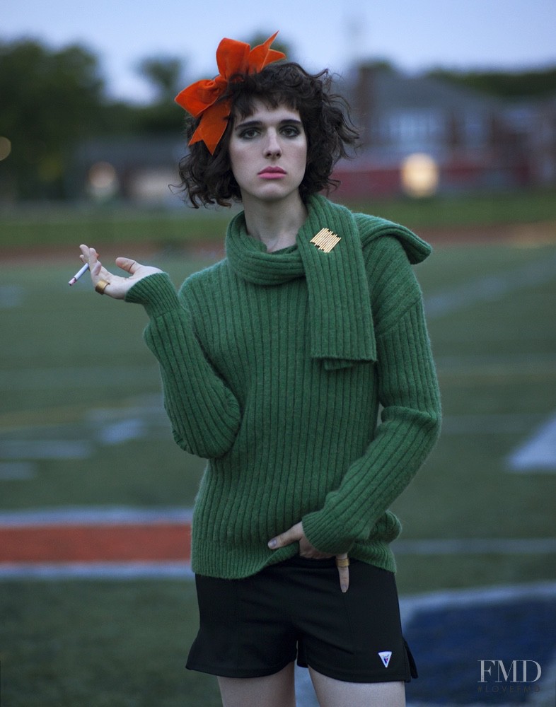 Hari Nef featured in Newton, November 2015