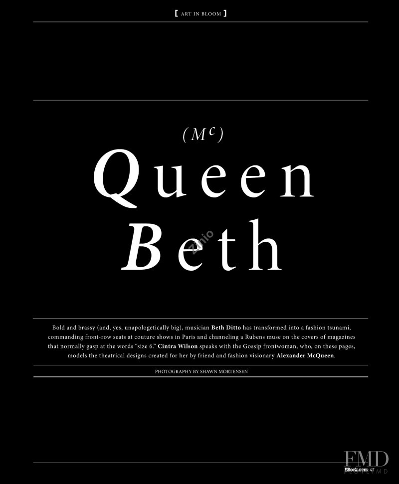 Queen Beth, May 2009