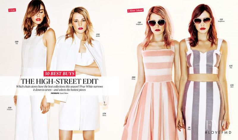 Erika Pattison featured in The High-Street Edit, August 2013